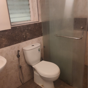 Bathroom in 2 BHK Apartment at Casagrand Lorenza, Agrahara Badavane – for Rent