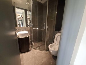 Bathroom in 4 BHK Apartment at Lodha Trump Tower, Worli – for Rent