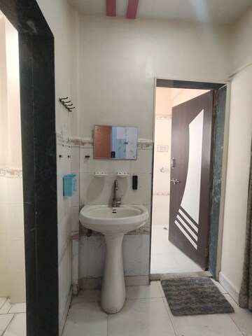 Bathroom in 2.5 BHK Apartment at Aeropolis Phase II, Dhanori – for Rent