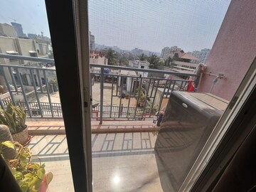 Balcony in 1 BHK Apartment at Wadgaon Sheri – for Rent