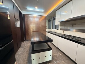 Kitchen in 5 BHK Apartment at Lodha Trump Tower, Worli – for Rent