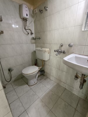 Bathroom in 1 BHK Apartment at Shri Vijay Vihar CHS, Powai – for Rent