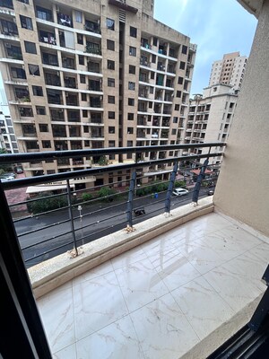 Balcony in 2 BHK Apartment at K Raheja Heights, Malad East – for Rent