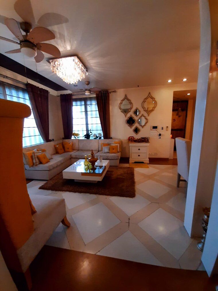Living Room, puri-aanandvilas 3 Bedroom 1930 Sq.Ft. Apartment In Sector 81 Faridabad 10003777