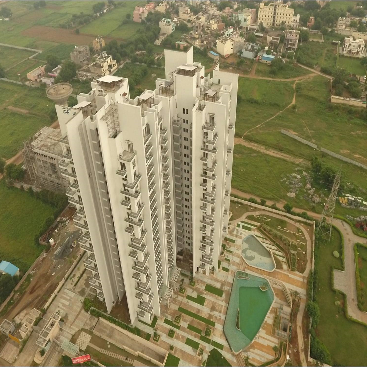 3 BHK + Servant Room,Study Room 2100 Sq.Ft. Apartment in M3M Escala