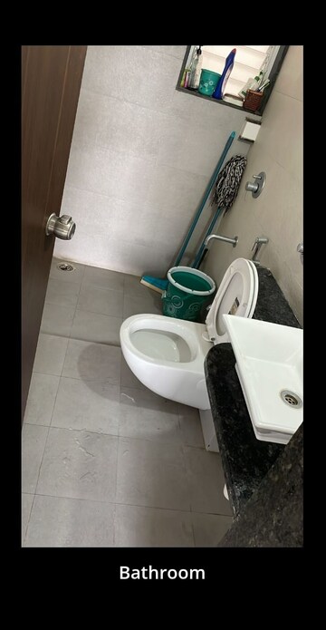 Bathroom in 2 BHK Apartment at Excellaa Panama Park, Lohgaon – for Rent