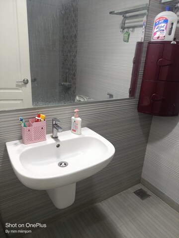 Bathroom in 2 BHK Apartment at Kumar Palmspring Towers, Undri – for Sale