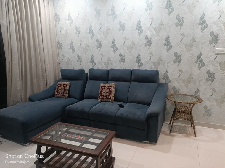 Living Room, kumar-palmspring-towers 2 Bedroom 795 Sq.Ft. Apartment In Undri Pune 10003846