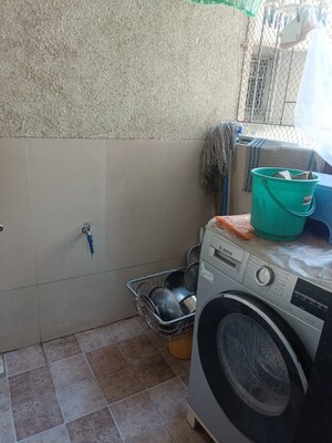 Bathroom in 2 BHK Apartment at Welwoath Tinseltown, Bavdhan – for Rent