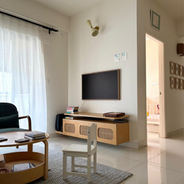 Living Room in 2.5 BHK Apartment at Goyal Orchid Piccadilly, Chokkanahalli – for Sale