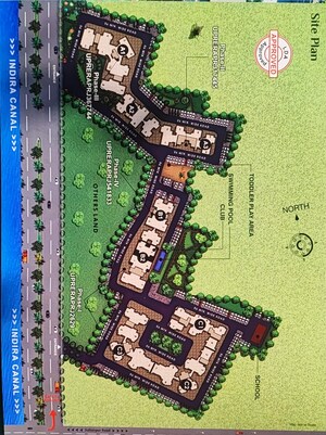 Master Plan in 2 BHK Apartment at Excella Kutumb, Sultanpur Road – for Sale