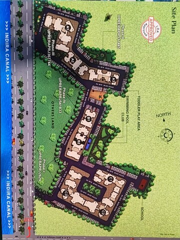 Master Plan in 2 BHK Apartment at Excella Kutumb, Sultanpur Road – for Sale