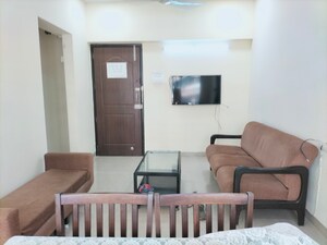 Living Room in 1 BHK Apartment at K Raheja Raheja Residency, Malad East – for Rent
