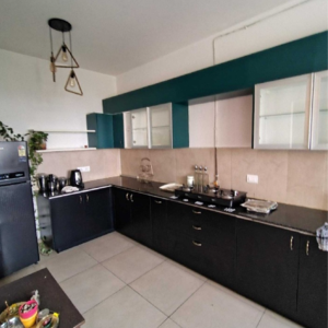 Kitchen in 3 BHK Apartment at Prestige Royale Gardens, Avalahalli – for Sale