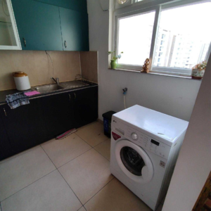 Kitchen in 3 BHK Apartment at Prestige Royale Gardens, Avalahalli – for Sale