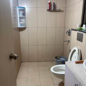 Bathroom in 2 BHK Apartment at Mahaveer Celesse, Sonnapanahalli – for Rent
