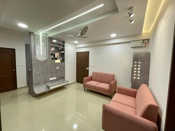 Living Room in 2 BHK Builder Floor at Skyi Manas Lake, Bhukum – for Rent