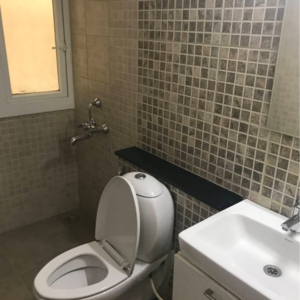 Bathroom in 3 BHK Apartment at Brigade Northridge, Agrahara Badavane – for Rent