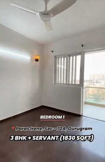 Room in 3 BHK Apartment at Paras Irene, Sector 70a – for Rent