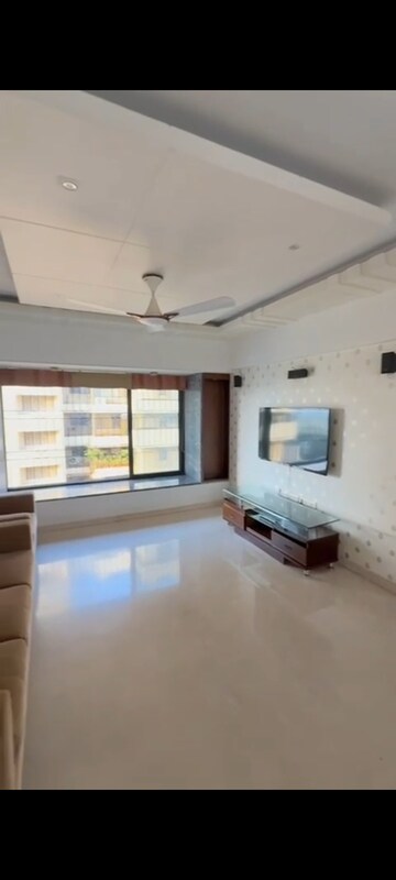 Living Room in 3 BHK Apartment at Godrej Waldorf, Andheri West – for Rent