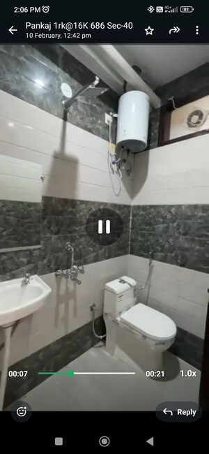 Team Area in 1 RK Builder Floor at RWA Residential Society, Sector 40 – for Rent