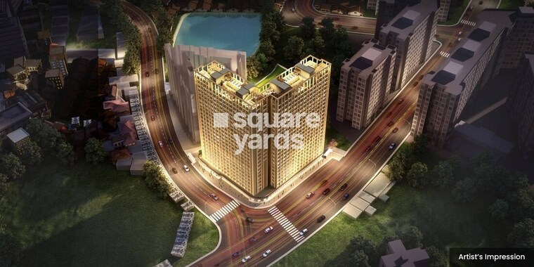 Exterior View, dosti-oro-67 2.5 Bedroom 652 Sq.Ft. Apartment In Kandivali West Mumbai 10004148