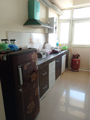 Kitchen in 1 BHK Apartment at KW Srishti, Raj Nagar Extension – for Sale
