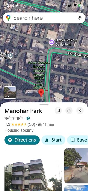 Master Plan in 1 BHK Apartment at Wakad – for Rent