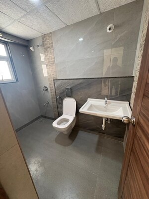 Bathroom in 2 BHK Apartment at Kumar Megapolis, Hinjewadi – for Rent