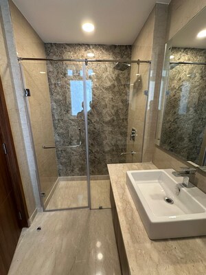 Balcony in 4 BHK Apartment at Ambience Creacions, Sector 22 – for Rent