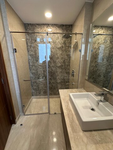 Balcony in 4 BHK Apartment at Ambience Creacions, Sector 22 – for Rent