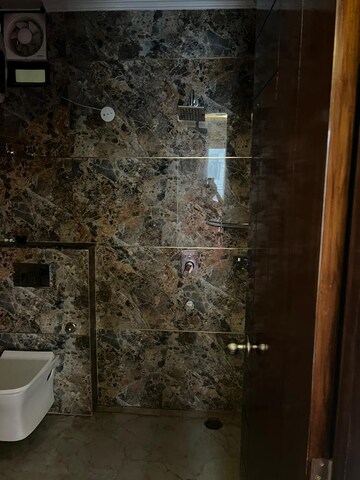 Bathroom in 2 BHK Builder Floor at JMD The Park Way, Sector 22 – for Rent