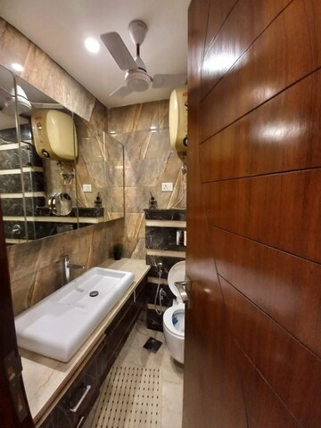 Kitchen in 2 BHK Builder Floor at Uday Park – for Rent