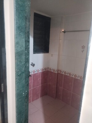 Bathroom in 1 BHK Apartment at Mhada Bombay Dyeing Mill, Wadala – for Rent