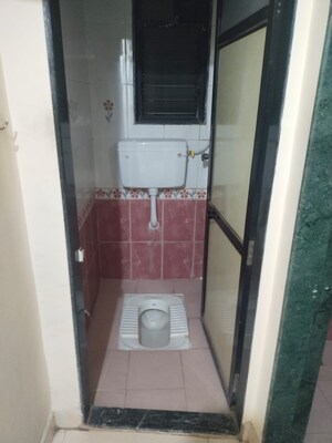 Bathroom in 1 BHK Apartment at Mhada Bombay Dyeing Mill, Wadala – for Rent