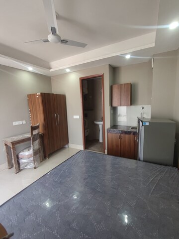 Living Room in 1 RK Apartment at Saket – for Rent