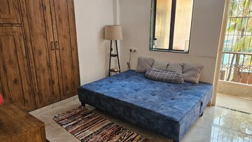 Bedroom in 3 BHK Apartment at Satya Vandan CHS, Kailash Nagar – for Rent