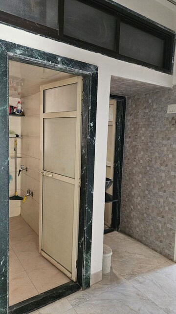 Building Lobby in 3 BHK Apartment at Satya Vandan CHS, Kailash Nagar – for Rent