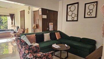 Living Room in 3 BHK Apartment at Satya Vandan CHS, Kailash Nagar – for Rent