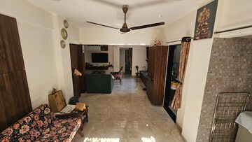 Living Room in 3 BHK Apartment at Satya Vandan CHS, Kailash Nagar – for Rent