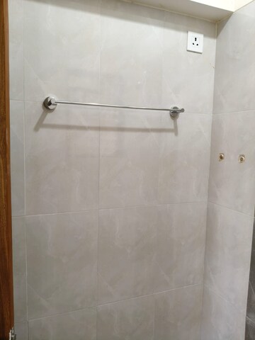 Bathroom in 1 BHK Apartment at Puraniks Kanchanpushp Complex, Kavesar – for Rent