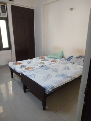Bedroom in 2 BHK Builder Floor at DLF Vibhuti Khand, Gomti Nagar – for Rent