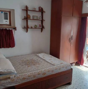 Bedroom in 2 BHK Apartment at Jewel Tower Apartment, Chimbai Village – for Rent