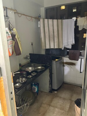 Washroom in 3 BHK Apartment at Prahlad Nagar – for Rent