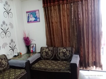Living Room in 3 BHK Apartment at Prahlad Nagar – for Rent