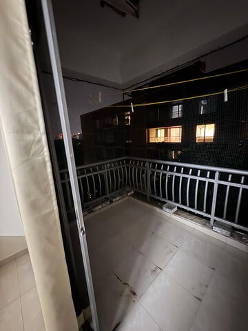 Balcony in 3 BHK Apartment at Prahlad Nagar – for Rent