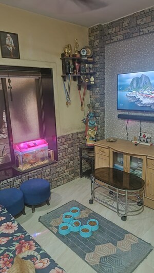 Living Room in 1 BHK Apartment at Dombivli West – for Rent