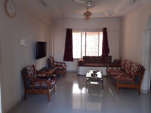 Living Room in 2.5 BHK Apartment at GK Rose County, Pimple Saudagar – for Rent