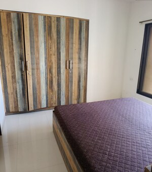 Bedroom in 1 BHK Apartment at Cosmos Orchid, Ghodbunder Road – for Rent