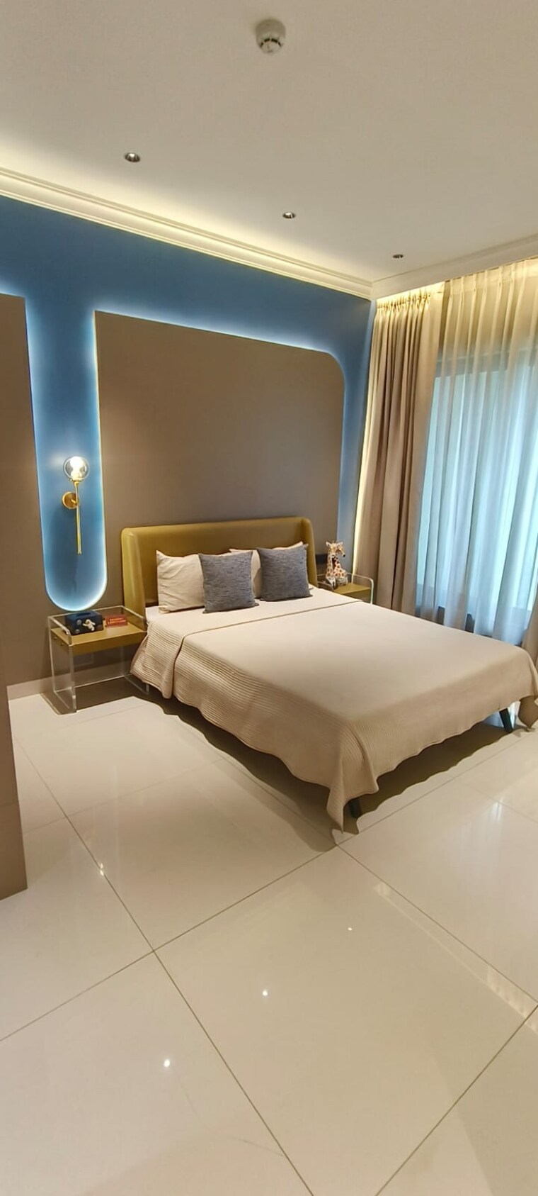 Bedroom, kumar-magna-city 2 Bedroom 757 Sq.Ft. Apartment In Manjri Budruk Pune 10015382